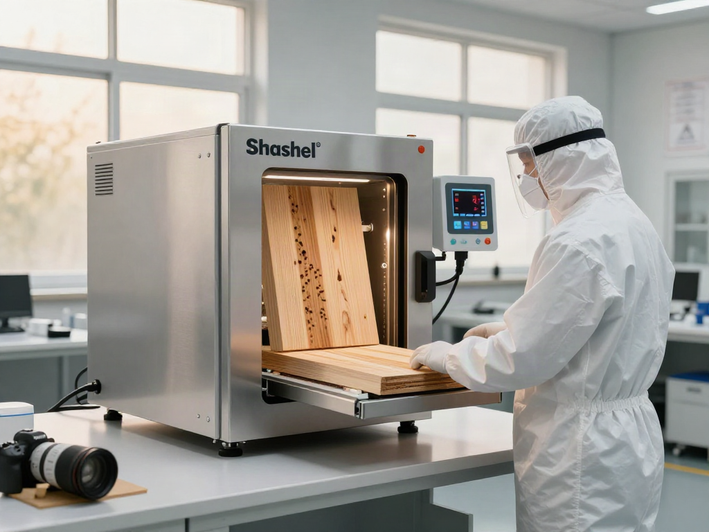 Traitement écologique contre les insectes du bois avec Shashel® dans un environnement moderne